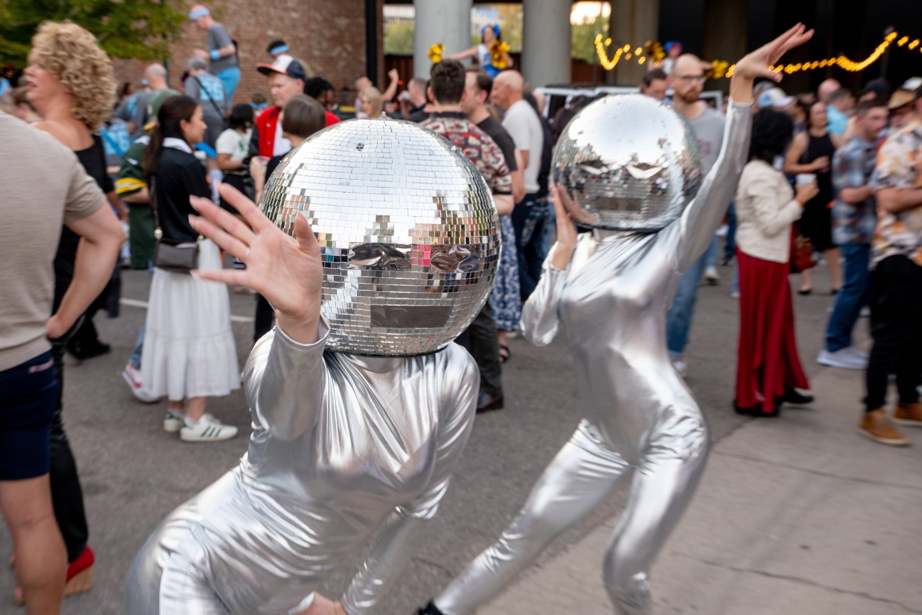 Interactive performers engaging attendees at Xerocon Denver